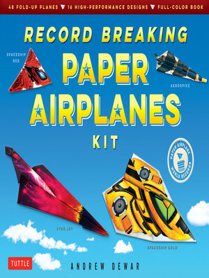 cover image of Record Breaking Paper Airplanes Ebook